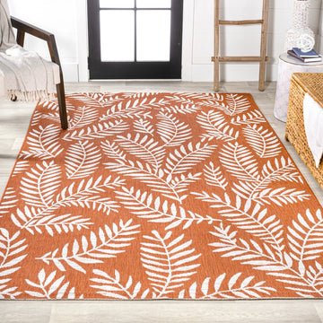 Nevis Palm Frond Indoor/outdoor Area Rug